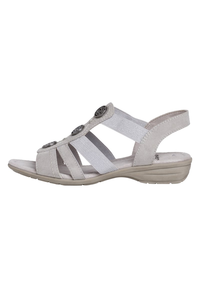 Damen Sneaker | Jana Keilsandalette lt grey/grau - JY12477 Damen Sneaker | Jana Keilsandalette lt grey/grau - JY12477