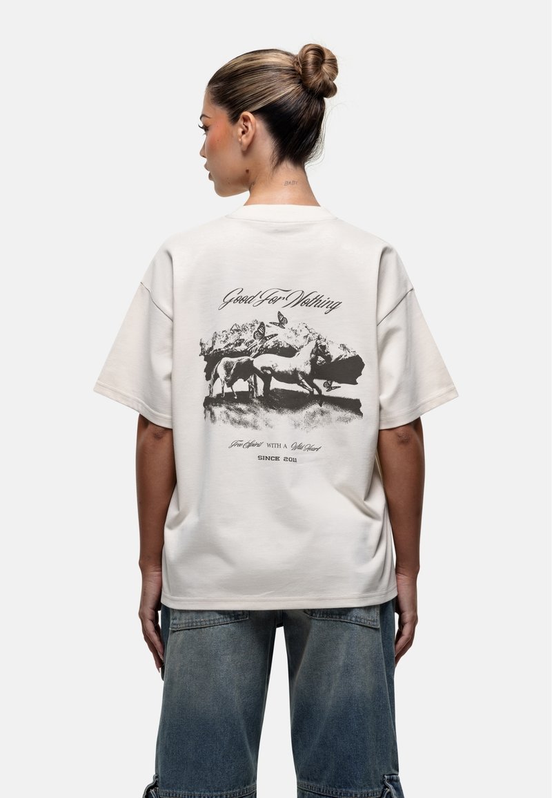 Good For Nothing T-shirt print crème Good For Nothing T-shirt print crème