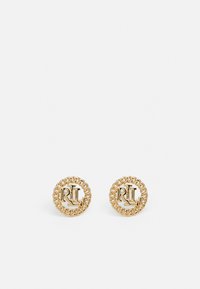 Lauren Ralph Lauren - LOGO STUD - Auskarai - gold-coloured Miniatiūros vaizdas 1