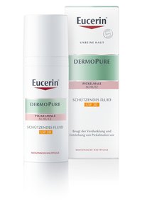 Eucerin - GESICHTSPFLEGE DERMOPURE SCHÜTZENDES FLUID, SONNENSCHUTZ GEGEN PICKELMALE LSF 30 - Gesichtscreme Thumbnail-Bild 1