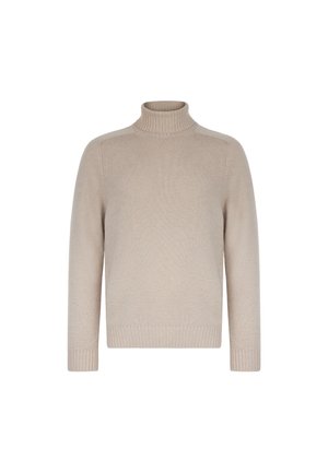 Falconeri ULTRASOFT ROLL-NECK - Striktrøje - Natural