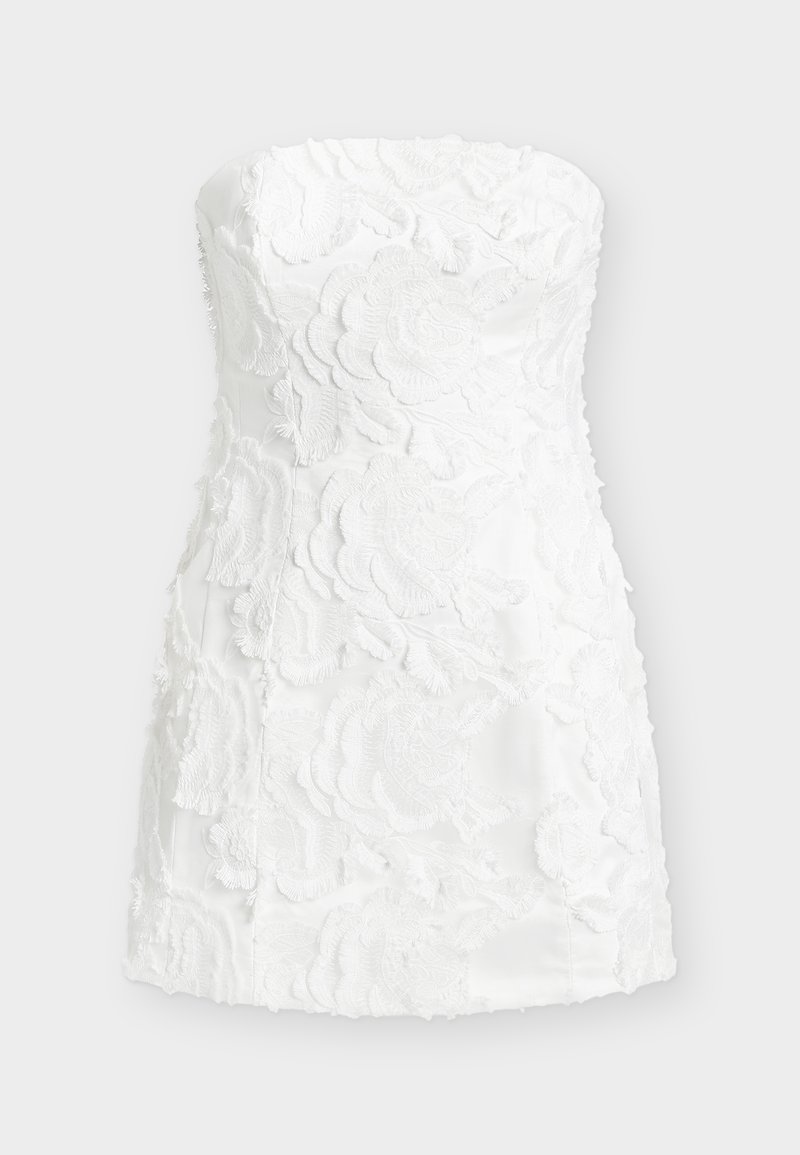 lace jackets over dresses Andrea and Leo WL071 Long Prom Dress Off White/Nude / 18 main image 0
