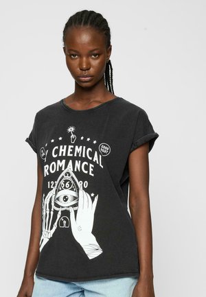 MY CHEMICAL ROMANCE SKELETON TEE - T-shirts print - black