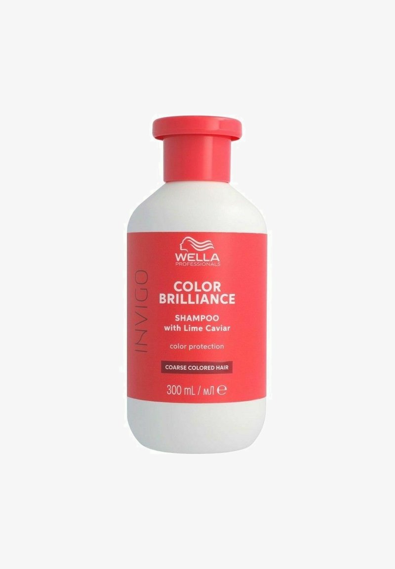 Wella - WELLA PROFESSIONALS INVIGO COLOR BRILLIANCE SHAMPOO COARSE HAIR 300ML - Schampo - red, Förstora