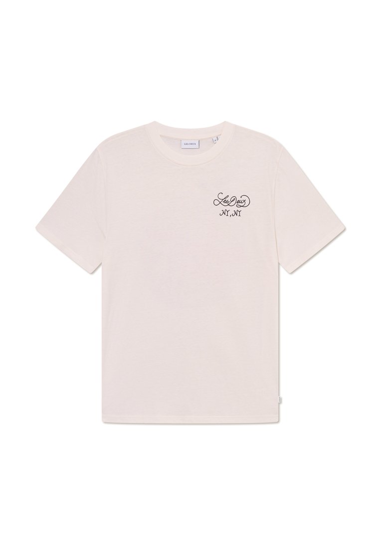 Les Deux T-shirt print wit