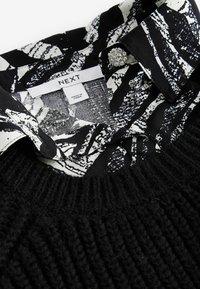 Jersey de punto - black & white