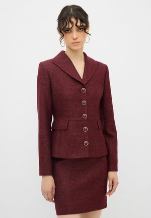 adL WITH POCKET DETAIL - Bleiseri - claret red