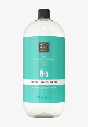 HAND WASH REFILL - THE RITUAL OF KARMA - DELICATELY SWEET - LOTUS & WHITE TEA - Navulling bad & lichaam