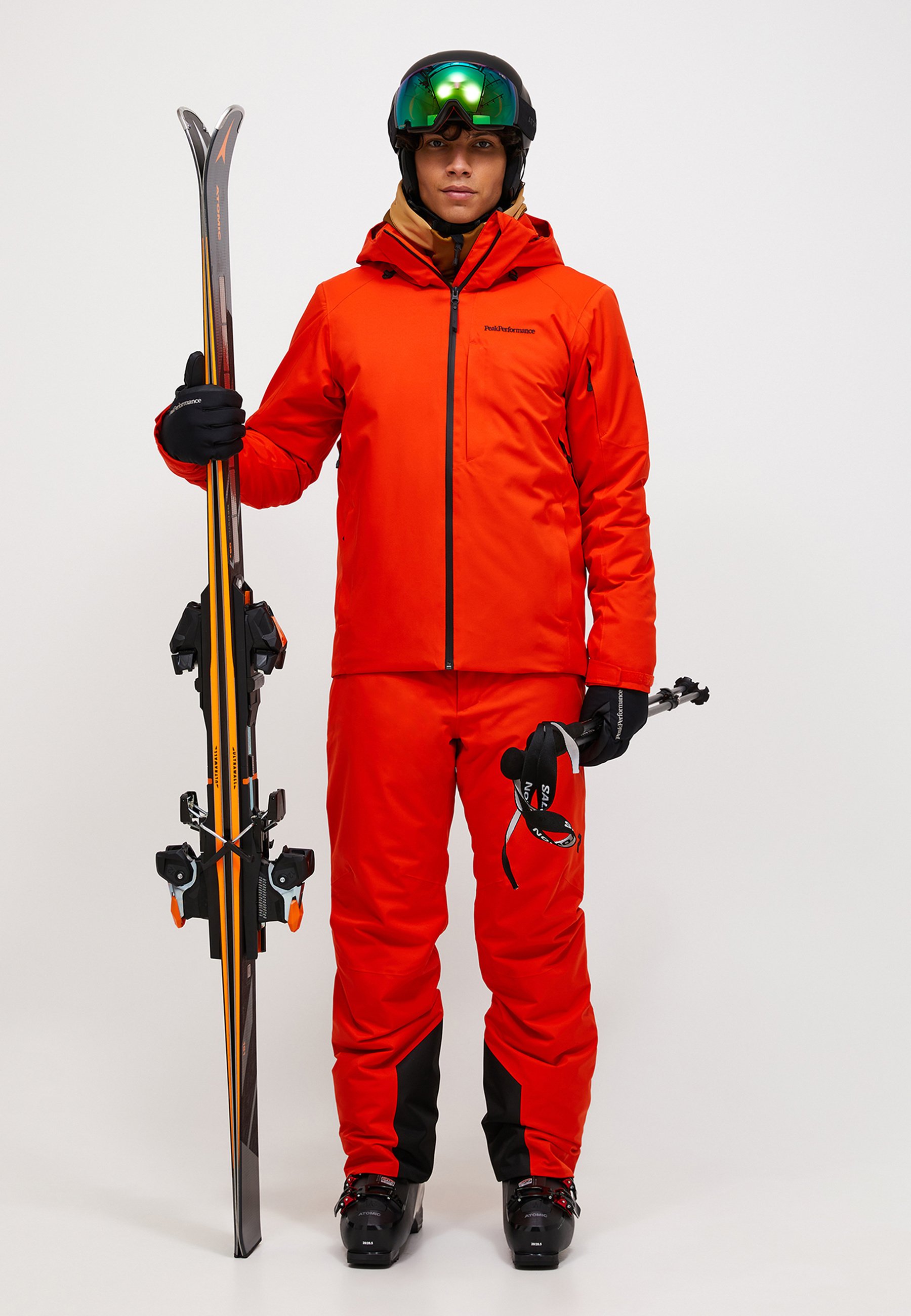 Peak Performance INSULATED - Ski jas - orangerot/oranje - Zalando.nl