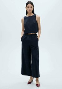 Mango Broek - royal blue