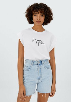 MIT STÄDTEMOTIV - T-shirt med print - white
