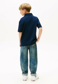 Tommy Hilfiger MIXED LOGO REGULAR FIT - Polo - dark blue