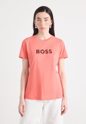 ELOGO - Print T-shirt - light pastel red