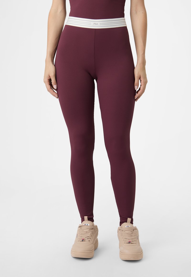 Fila BELLAGIO  - Leggings - Byxor - fig
