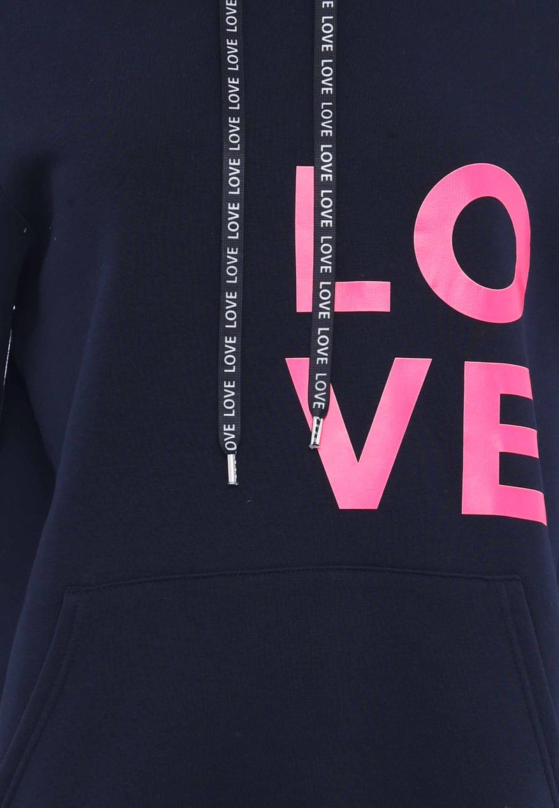 Zwillingsherz Sweatshirt »Positive Mind«, mit Kontrastnaht in Neonfarbe