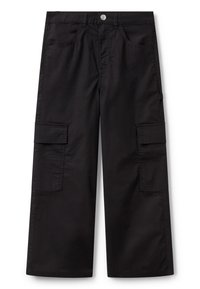 United Colors Of Benetton Mädchen Hose - Aus Angerautem Fleece, Mit Bündchen, Kordelzug & Logo-Stickerei