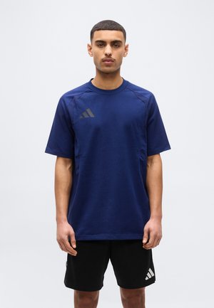 TIRO TRAVEL TEE - Βασικό μπλουζάκι - team navy blue 2/black