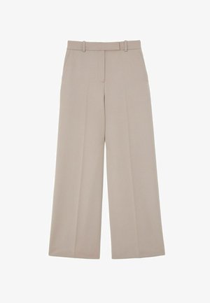 Reiss, REGULAR FIT - GABI WIDE-LEG SUIT TROUSERS . - Nohavice - stone neutral