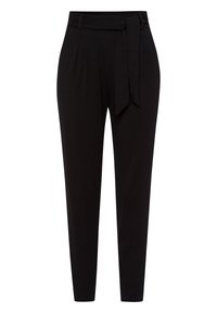 JADE PANTS JERSEY - Housut - black