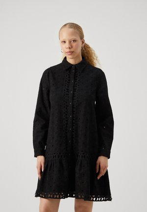 YASGINNIE SHIRT DRESS - Marškininė suknelė - black