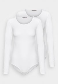 LONG SLEEVE BODY 2 PACK - Corpo - white