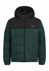 Jack & Jones GIUBBOTTO - Giacca di jeans - verde scuro