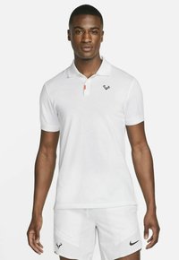 Nike Performance THE  POLO RAFA - Polo marškinėliai - white black