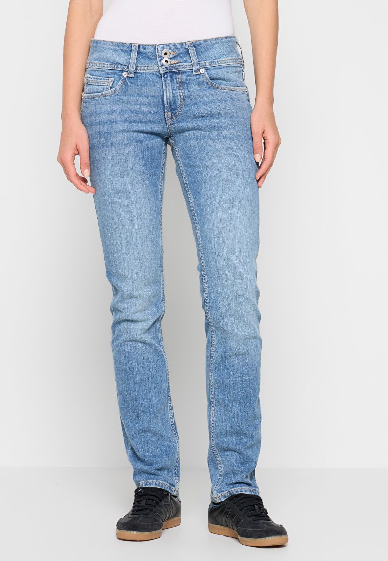 Pepe Jeans Slim fit jeans blauw Pepe Jeans Slim fit jeans blauw