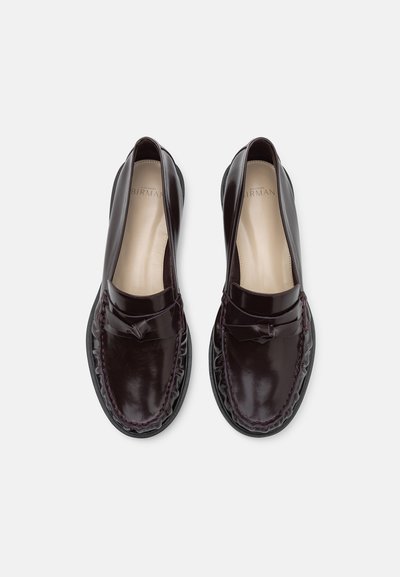 Alexandre Birman CLARITA LASER LOAFER - Scarpe senza lacci - dark plum
