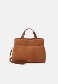 Anna Field LEATHER - Håndveske - cognac