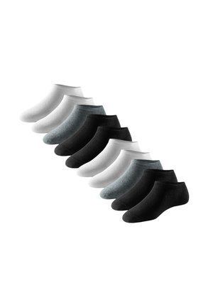 10ER PACK  - Strumpor - schwarz   weiß   grau