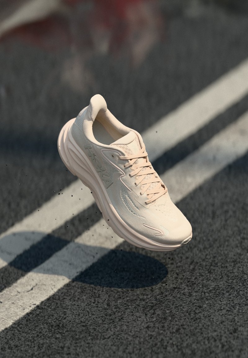 HOKA CLIFTON 10 - Scarpe da corsa su strada - beechwood/rose cream ...