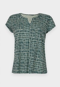 TOM TAILOR T-shirt con stampa - soft clear white/bianco TOM TAILOR T-shirt con stampa - soft clear white/bianco