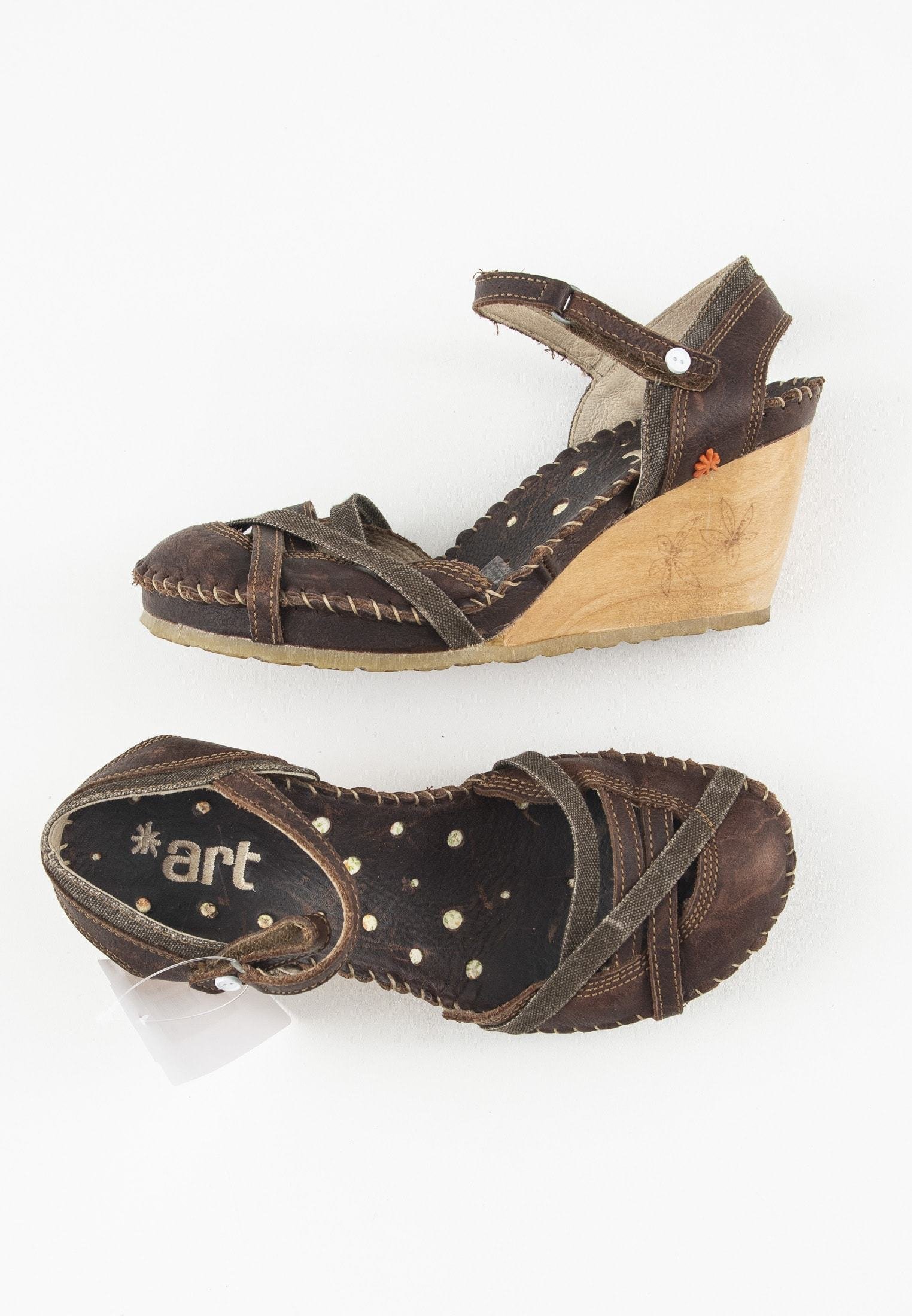 zalando sandalen met sleehak