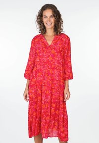 Sorgenfri Sylt SANNA - Freizeitkleid - rubin