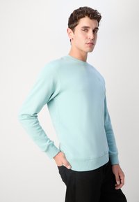 Scotch & Soda ESSENTIAL LOGO BADGE CREW - Melegítőfelső - pacific blue