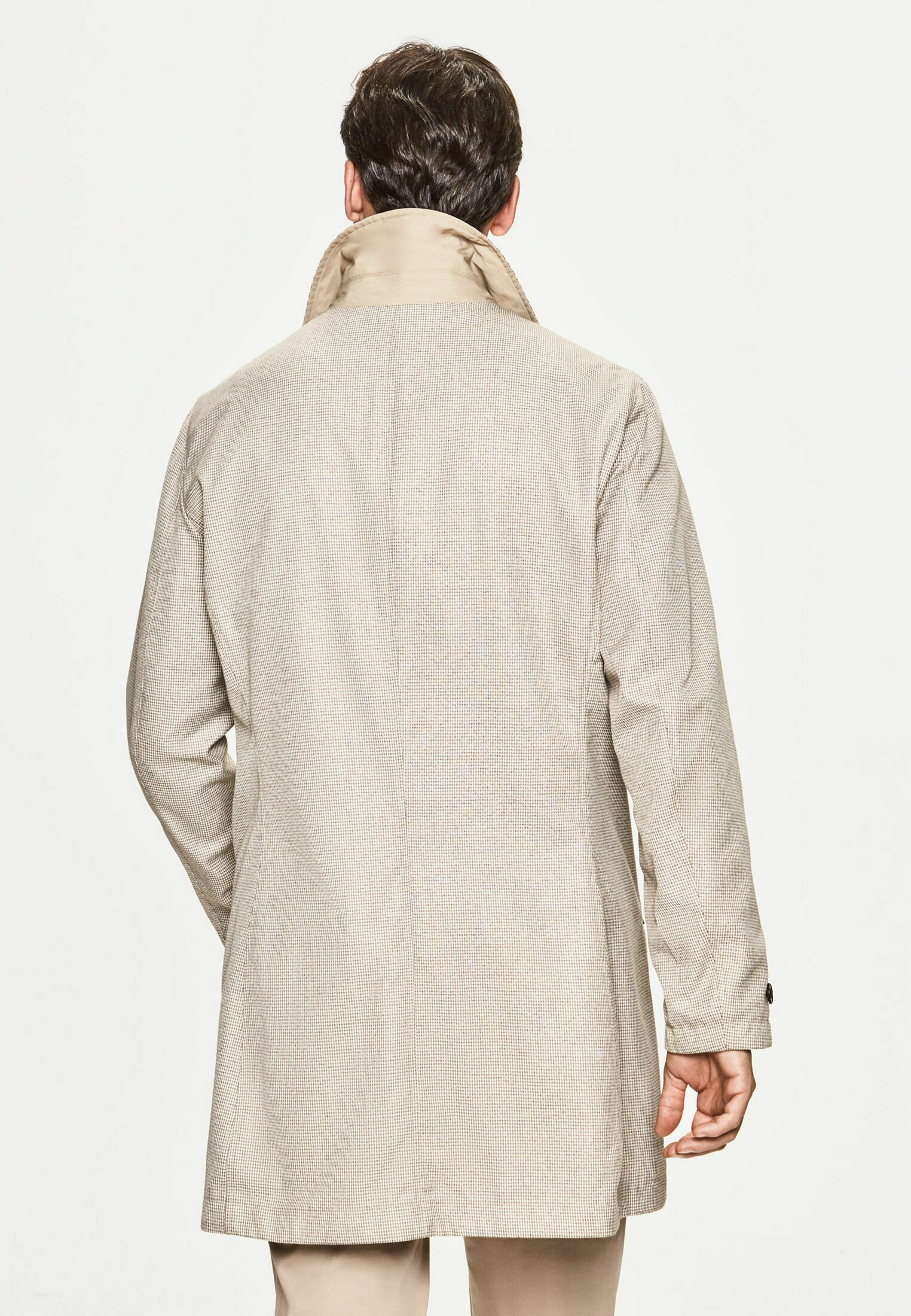 hackett camel coat