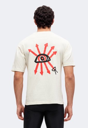 District Vision, CALIFORNIA TEE UNISEX - Тениска с щампа - vintage white