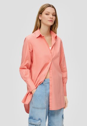Button-down blouse - koralle