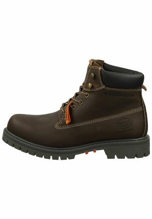 Dockers by Gerli Botines con cordones - schoko