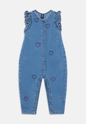 LOVE BABY GIRL - Jumpsuit - blue denim