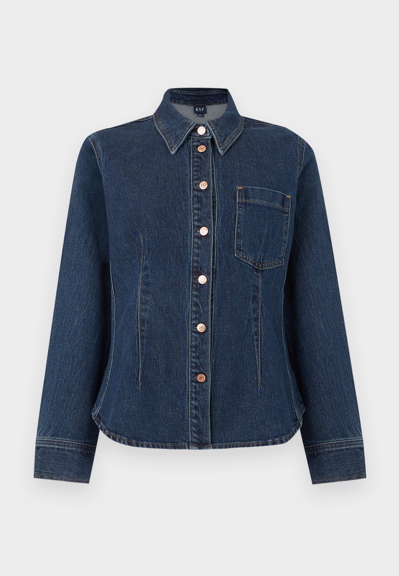 GAP Overhemdblouse donkerblauw denim