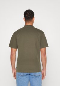 Jack & Jones PREMIUM JPRBLASANCHEZ CREW NECK  - Camiseta estampada - grape leaf