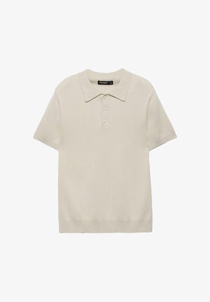 PULL&BEAR, SHORT SLEEVE - Polo - sand