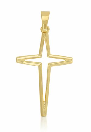 KREUZ - Anhänger - gelbgold-coloured
