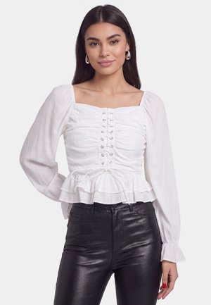 faina, Bluse - white