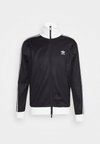 Zip-up sweatshirt - black/white