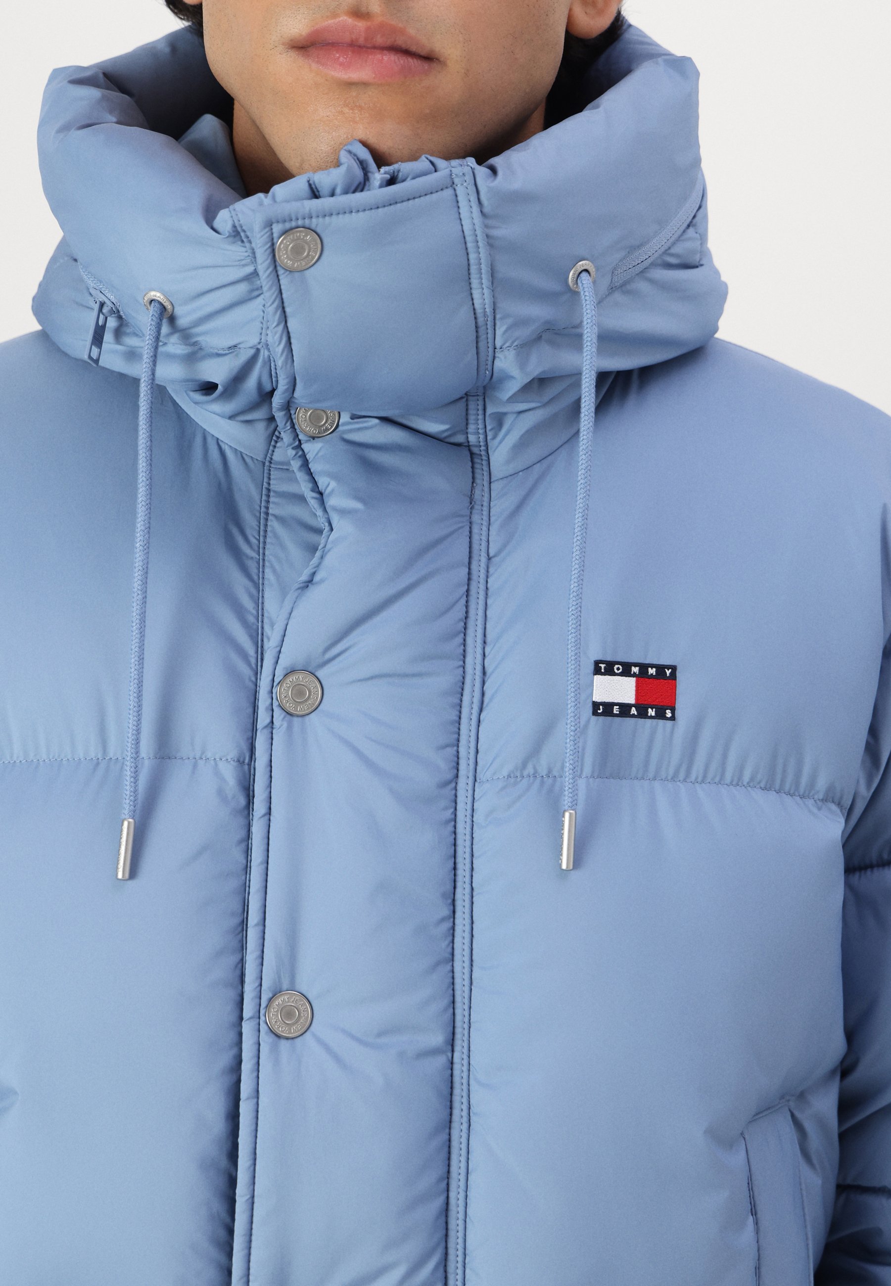 Tommy Jeans BRANDED PUFFER JACKET - Winterjacke - colorado blue