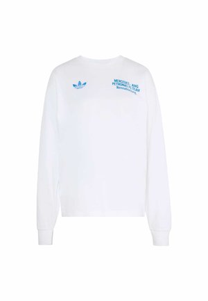 adidas Performance, T-shirt à manches longues - white blue bird