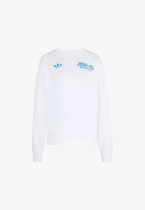 adidas Performance, T-shirt à manches longues - white blue bird